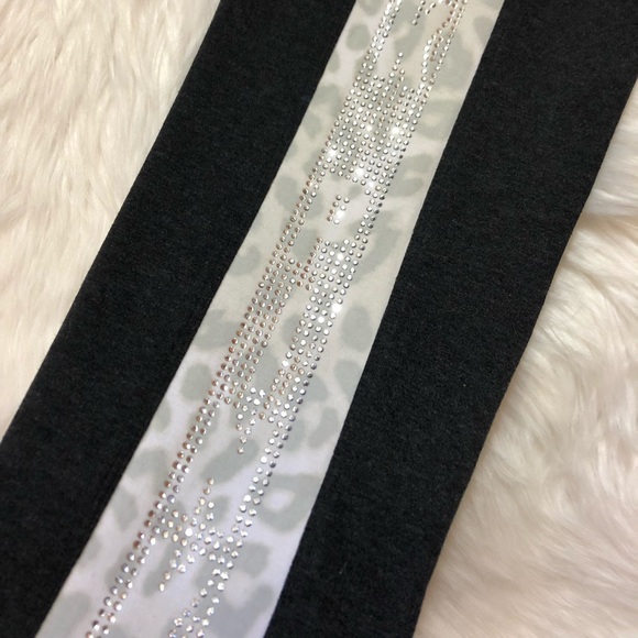 PINK Victoria's Secret Pants - ❣️VS Pink Bling Flat Waist Leggings❣️